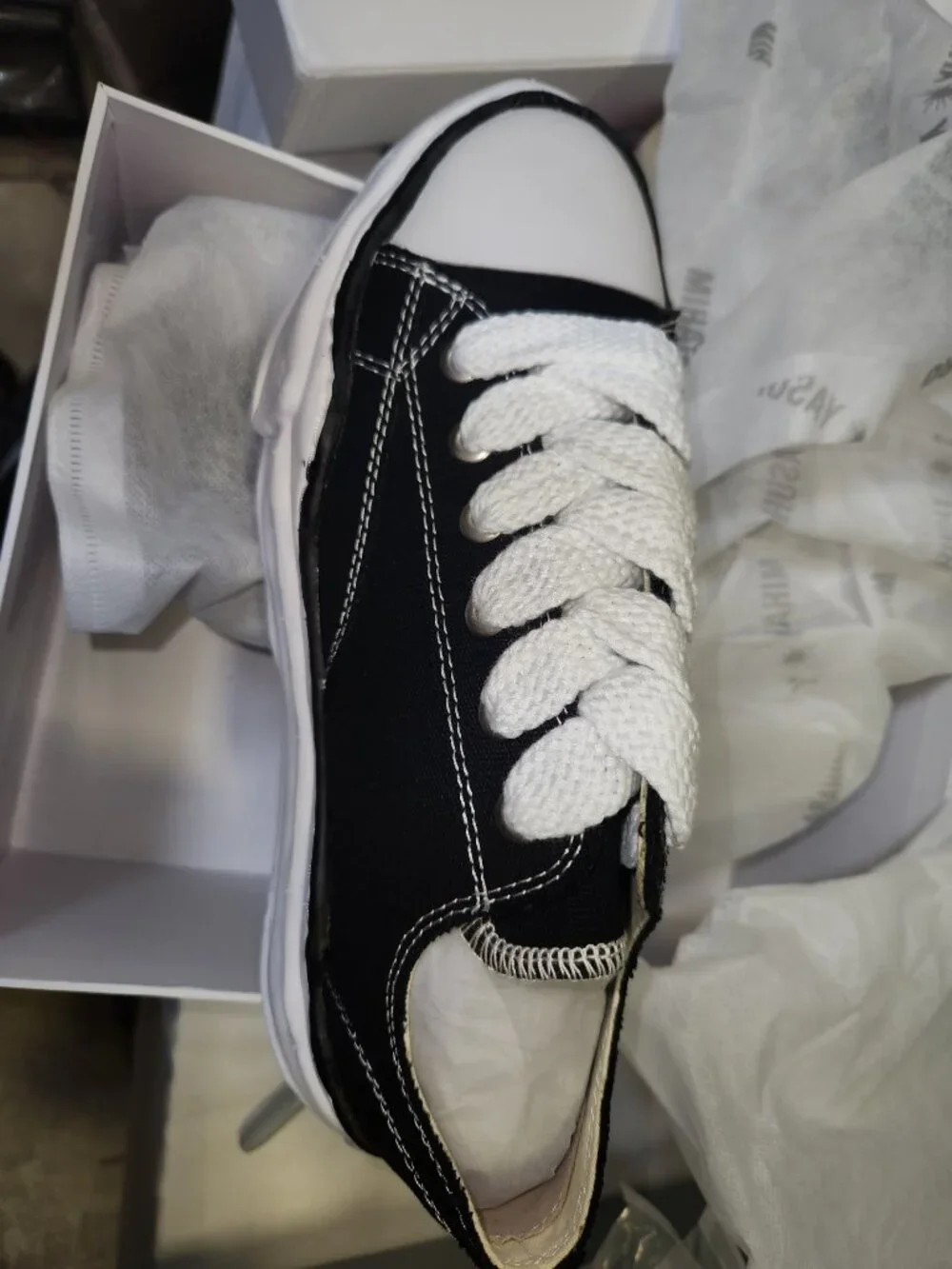Mason MIhara YASUHIRO  EURO 43 USA 10 Japan 27.5 CM HANK OG Sole Canvas sneakers